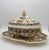 1930s Large Vintage Hand Painted French Vieux Rouen Tureen with Charger, 1930s For Sale - Image 5 of 18