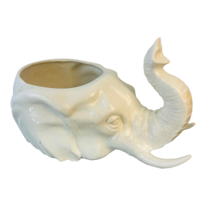 Vintage Italian Elephant Planter