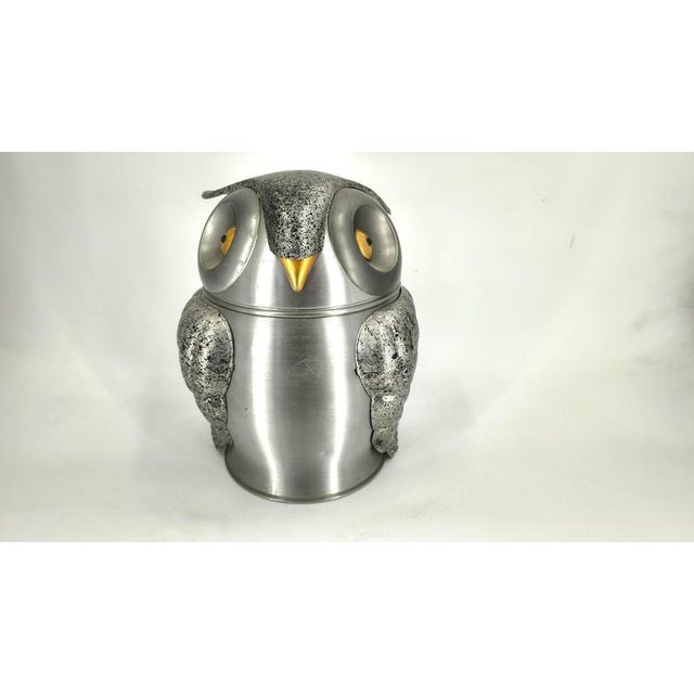 Owl-Shaped Ice Bucket, Italy, 1960s For Sale - Image 4 of 11