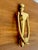 American Vintage Traditional Brass Door Knocker For Sale - Image 3 of 5