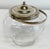 Vintage Clear Glass Biscuit Jar For Sale In Kansas City - Image 6 of 7