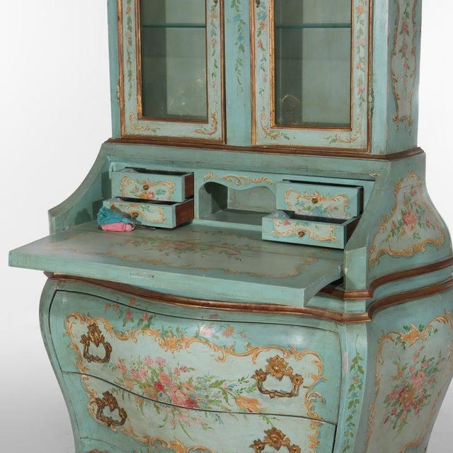 This distinguished Niccolini Venetian Rococo secretary desk, originating from the 20th century, is a testament to...