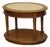 Mid 20th Century Oval Side Table With Marble Top For Sale
