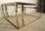 Milo Baughman 1960s Bi-Level Brass Modern Coffee Table For Sale - Image 4 of 6