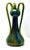 Art Nouveau Blue & Green Vase For Sale - Image 3 of 7