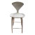 Authentic Cherner Chair Company White Molded Plywood Counter Stool For Sale