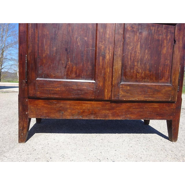Louis Philippe Walnut Wardrobe For Sale - Image 16 of 18