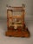 Wood French Folk Art Finch Bird Cage in Fruitwood & Steel, Circa 1890 For Sale - Image 7 of 14