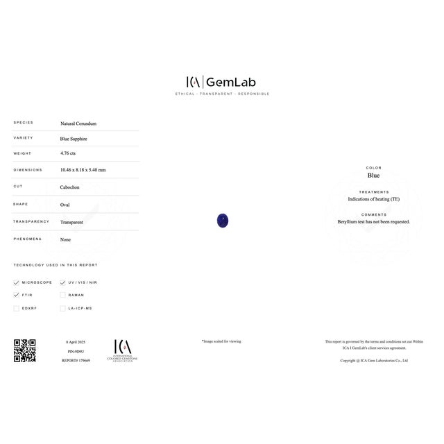 14k White Gold Lady Diana Ring 4.76 Carat Natural Sapphire & Diamond Halo Ring, Size 7 For Sale - Image 11 of 11