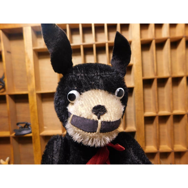 Antique Steiff or Schuco Felix the Cat Mohair Plush C. 1920s For Sale - Image 4 of 15