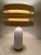 Contemporary Elegant Art Deco Inspired Pottery Table Lamp. For Sale - Image 9 of 11