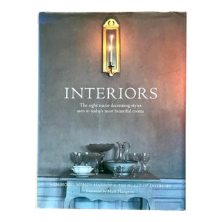 1988 Interiors Hardcover Book For Sale