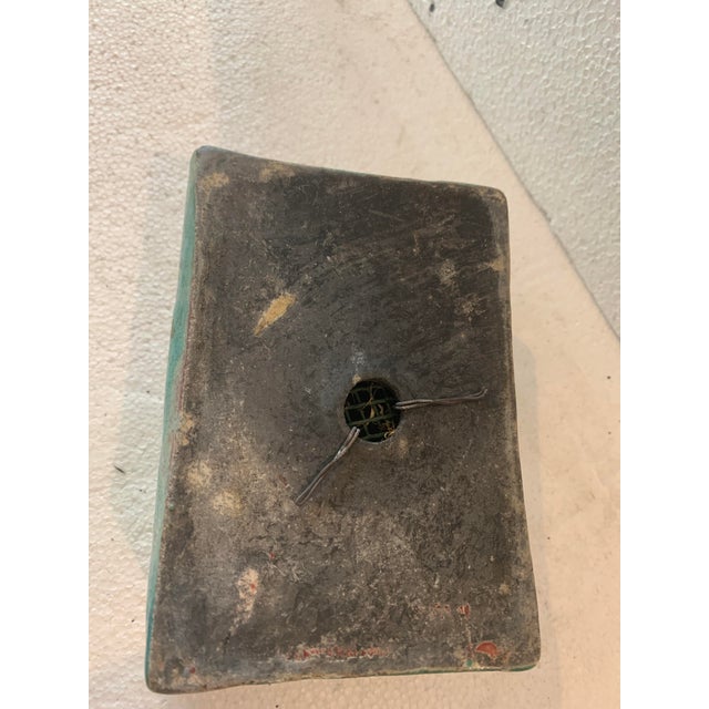 Ceramic Enameled Empty Pocket by J Gallard For Sale - Image 5 of 7