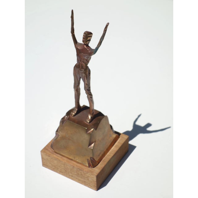 Bronze Sculpture by Mario Rossello, 1970s For Sale - Image 4 of 8