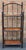 A Mid-Century Modern Rattan and Split Reed Folding Bookcase Étagère, Circa 1960s Measures 20" in width, 10.5" in depth and...