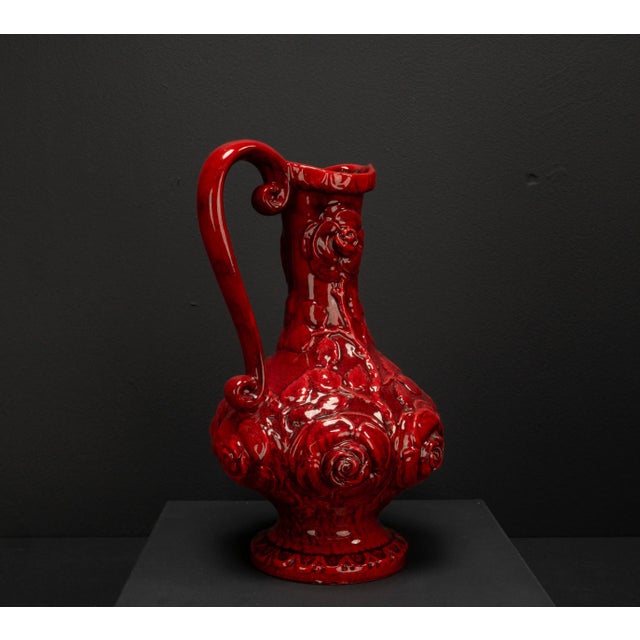 Mid-Century Modern Handcrafted Vase from Knödgen Ilkra Edelkeramik, Germany, 1960s For Sale - Image 3 of 15