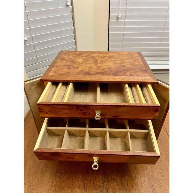 Italian Agresti Italian Dresser Top Jewelry Box For Sale - Image 3 of 8