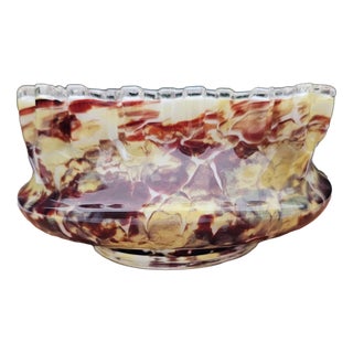 Vintage Murano Glass Serving Platter, 1970s For Sale