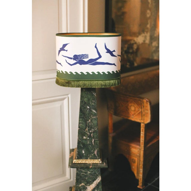 Dive into coastal charm with the Thalassa lampshade, a playful, hand-painted reminder to soak up some “vitamin sea” and...