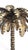 French Gilt Metal Palm Tree Sculptures in the style of Maison Jansen, 1970, Set of 2 For Sale - Image 4 of 6