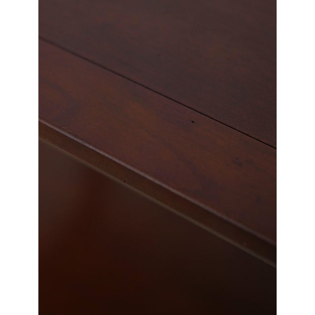 Wood 1980s Pair Grange French Splay Legs Cherry Nightstand Tables For Sale - Image 7 of 18