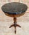 Late 19th Century French Walnut Side Table with Black Marbled Tabletop, 1880s For Sale - Image 16 of 18