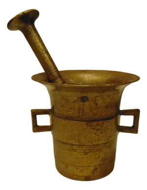 Pre-War Bronze Mortar, 1890s