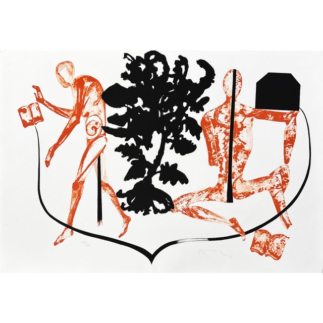 Atul Dodiya, Twins II, 1959, Lithograph For Sale - Image 11 of 11