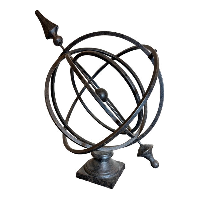 Heavy Iron Vintage Armillary For Sale