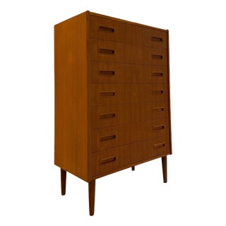 Teak Chest of Drawers, Denmark, 1970s For Sale