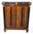 Late 20th Century Neoclassical Empire Revival Mahogany Bar Cabinet For Sale
