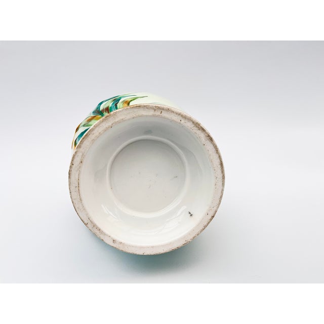 Large Antique Porcelain Swan Wash Pitcher, 1800s For Sale - Image 4 of 13