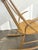 Wood Vintage Rocking Chair by Illum Wikkelsø for Niels Eilersen, 1950s For Sale - Image 7 of 8