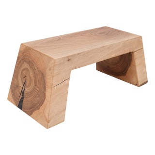 Sculptural Swood Side Table by Logniture For Sale