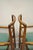 Mid-Century Modern Vintage Mid Century Modern John Stuart Style Walnut Curve Back Dining Arm Chairs, Pair For Sale - Image 3 of 11