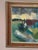 Arnold William Pedersen, Farmhouses, 1960s, Oil on Canvas, Framed For Sale - Image 9 of 18