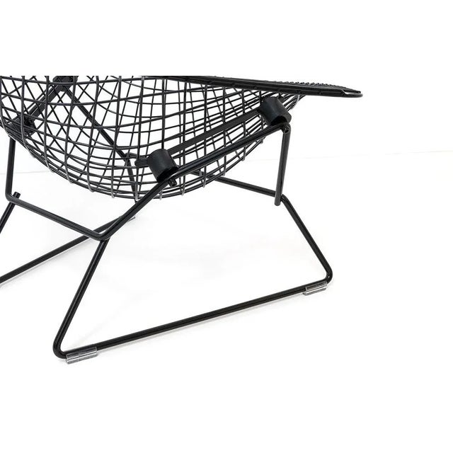 Black Bird Chair in the style of Harry Bertoia for Knoll International For Sale - Image 9 of 10