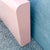 Wood Postmodern Pink Gloss Laminate Waterfall Queen Size Headboard For Sale - Image 7 of 7