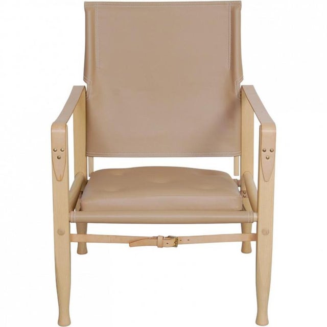 Safari Chair in Leather by Kaare Klint, 2018 For Sale - Image 12 of 12