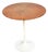 Vintage Knoll International Saarinen Walnut Tulip Side Table For Sale