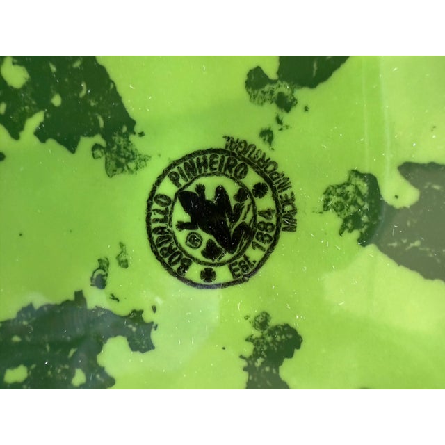 Bordallo Pinheiro Watermelon Charger Plate Watermelon Plates Platter For Sale - Image 11 of 15