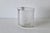 Transparent Sally Designs Style Oval Corrugated Lucite Acrylic Wastebasket For Sale - Image 8 of 13