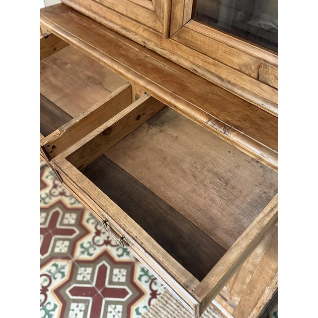 Antique French Cherry Wood Cupboard, 1800s For Sale - Image 13 of 18