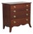 Bench Made Hand Crafted Federal Inlaid Mahogany Chest For Sale