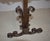 Wrought Iron Andirons, Late 19th Century, Set of 2 For Sale - Image 10 of 14