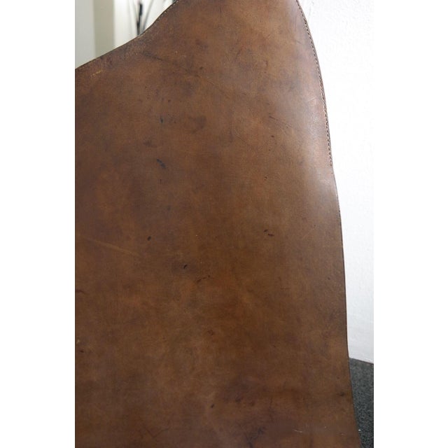 Leather Butterfly Armchairs, 1960s, Set of 2 For Sale - Image 4 of 6