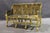 Unique Egyptian Revival Gilded Figural Bench With Carved Lions For Sale - Image 9 of 17