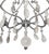 An elegant and highly decorative Italian chandelier from the 1950s, executed in hand-forged wrought iron with a silver...