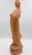 1960s Vintage Guanyin the Bodhisattva of Compassion Hand Carved Wood Statue Figure For Sale - Image 5 of 10