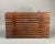 1960's Mid-Century Modern Danish Style Wood Slat Coffee Table For Sale In New York - Image 6 of 13
